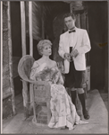 Gaby Rodgers and William Sylvester in the stage production Mister Johnson