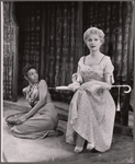 Gaby Rodgers [left] and unidentified in the stage production Mister Johnson