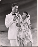 Earle Hyman and Ruth Attaway in the stage production Mister Johnson