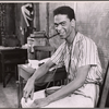 Earle Hyman in the stage production Mister Johnson