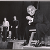 Rod Steiger [seated at right] and unidentified others in the stage production Moby Dick