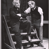Rod Steiger and Roy Poole in the stage production Moby Dick