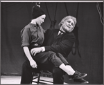 Frances Hyland and Rod Steiger in the stage production of Moby Dick