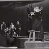 Rod Steiger [at right] and unidentified others in the stage production Moby Dick