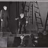 Roy Poole, Rod Steiger and unidentified others in the stage production Moby Dick