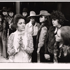 Sharon Laughlin, April Shawhan [center] and unidentified others in the stage production Mod Donna