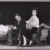 Denholm Elliott and Patricia Jessel in the stage production Monique