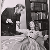 Luther Adler and Uta Hagen in 1956 stage production A Month in the Country