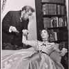 Luther Adler and Uta Hagen in the 1956 stage production A Month in the Country