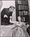 Luther Adler and Uta Hagen in the 1956 stage production A Month in the Country
