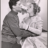 Al Hedison and Uta Hagen in the 1956 stage production A Month in the Country