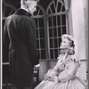 Wesley Addy and Celeste Holm in the 1963 stage production A Month in the Country