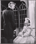 Wesley Addy and Celeste Holm in 1963 stage production A Month in the Country