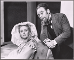 Celeste Holm and David Hurst in the 1963 stage production A Month in the Country