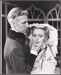 Wesley Addy and Celeste Holm in the 1963 stage production A Month in the Country