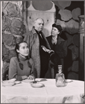 James Coco, Philippa Bevans and unidentified [left] in the stage production The Moon in the Yellow River