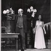 Michael Hordern and Anne Meacham in the stage production Moonbirds