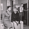 Siobhan McKenna, Joe Ponazecki and unidentified in the stage production Motel