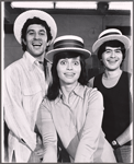 Rick Podell, Kelly Garrett and Charlie J. Rodriguez in the stage production Mother Earth