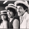 Kelly Garrett, Charlie J. Rodriguez and Rick Podell in the stage production Mother Earth