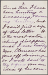 Howells, Mrs. W. D. , ALS to. [Feb. 26, 1878].
