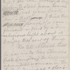 Howells, [William Dean], ALS to. Sep. 20, [1874].