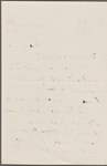 Howells, [William Dean], ALS to. Mar. 20, [1874].