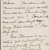 Howells, [William Dean], ALS to. Mar. 20, [1874].