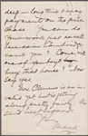 Howells, [William Dean], ALS to. Mar. 20, [1874].