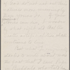 Howells, [William Dean], ALS to. Aug. 22, [1874].