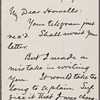 Howells, [William Dean], ALS to. Sep. 2, [1874].