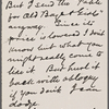 Howells, [William Dean], ALS to. Sep. 2, [1874].