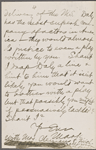 Howells, [William Dean], ALS to. Oct. 24, [1874] (second).