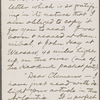 Howells, [William Dean], ALS to. Dec. 18, [1874].
