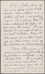 Howells, [William Dean], ALS to. Dec. 18, [1874].