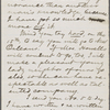 Howells, [William Dean], ALS to. Feb. 10, [1875].
