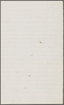 Howells, [William Dean], ALS to. Mar. 1, [1875].