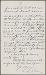 Howells, [William Dean], ALS to. Apr. 23, [1875].