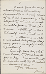 Howells, [William Dean], ALS to. Jun. 25, [1875].
