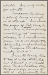 Howells, [William Dean], ALS to. Jul. 5, [1875].