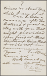 Howells, [William Dean], ALS to. Sep. 18, [1875].