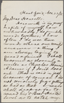 Howells, [William Dean], ALS to. Nov. 23, 1875. 