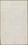 Howells, [William Dean], ALS to. Jan. 11, 1876. 