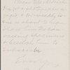 Howells, [William Dean], ALS to. Apr. 22, 1876. 