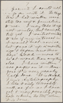 Howells, [William Dean], ALS to. Aug. 9, 1876. 