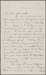 Howells, [William Dean], ALS to. Jun. 27, [1877]. 