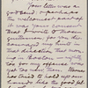 Howells, [William Dean], ALS to. Friday [Dec. 28, 1877]. 