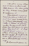 Howells, [William Dean], ALS to. Friday [Dec. 28, 1877]. 