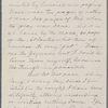 Howells, [William Dean], ALS to. Wednesday PM [Jul. 11, 1877]. 