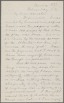 Howells, [William Dean], ALS to. Wednesday PM [Jul. 11, 1877]. 